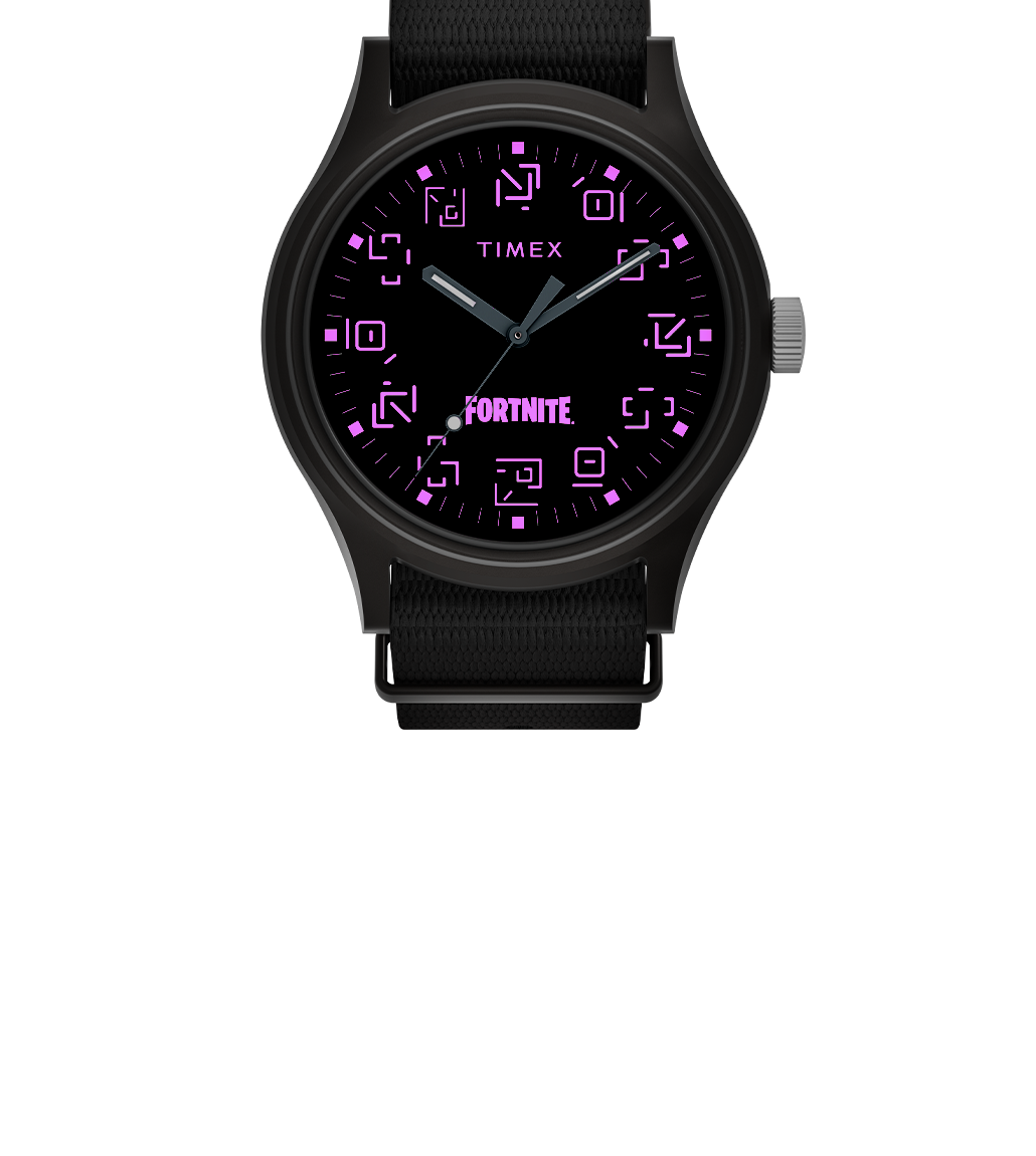 Timex MK1 x Fortnite® with Black Fabric Strap Watch