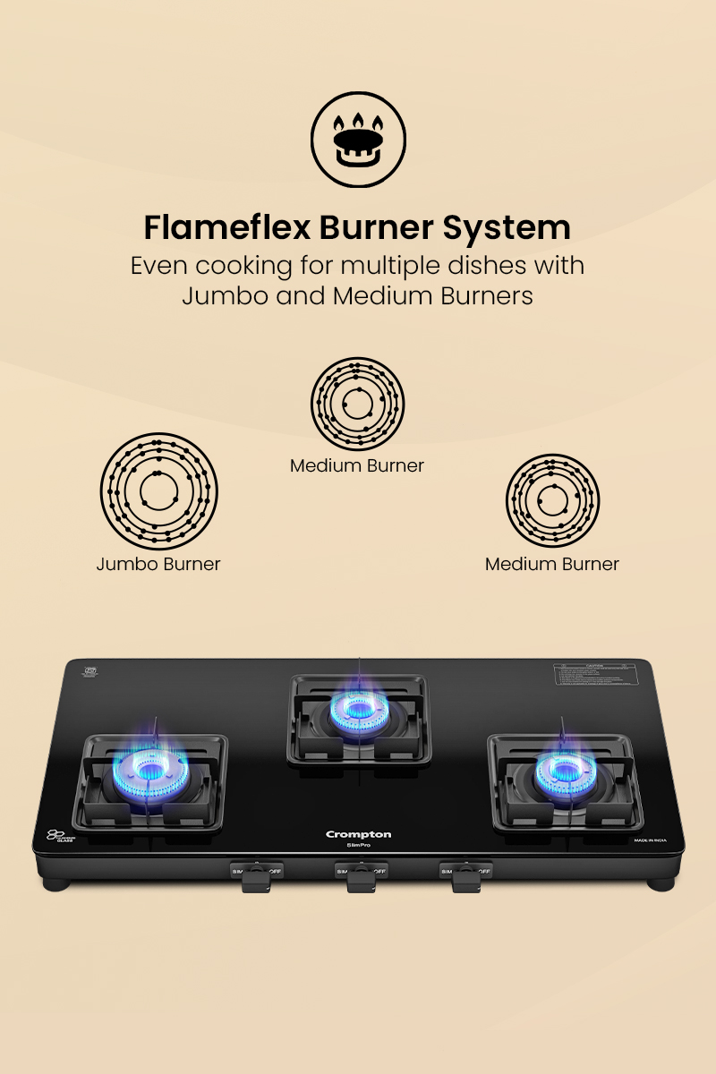 Inter-Lock Burner Design