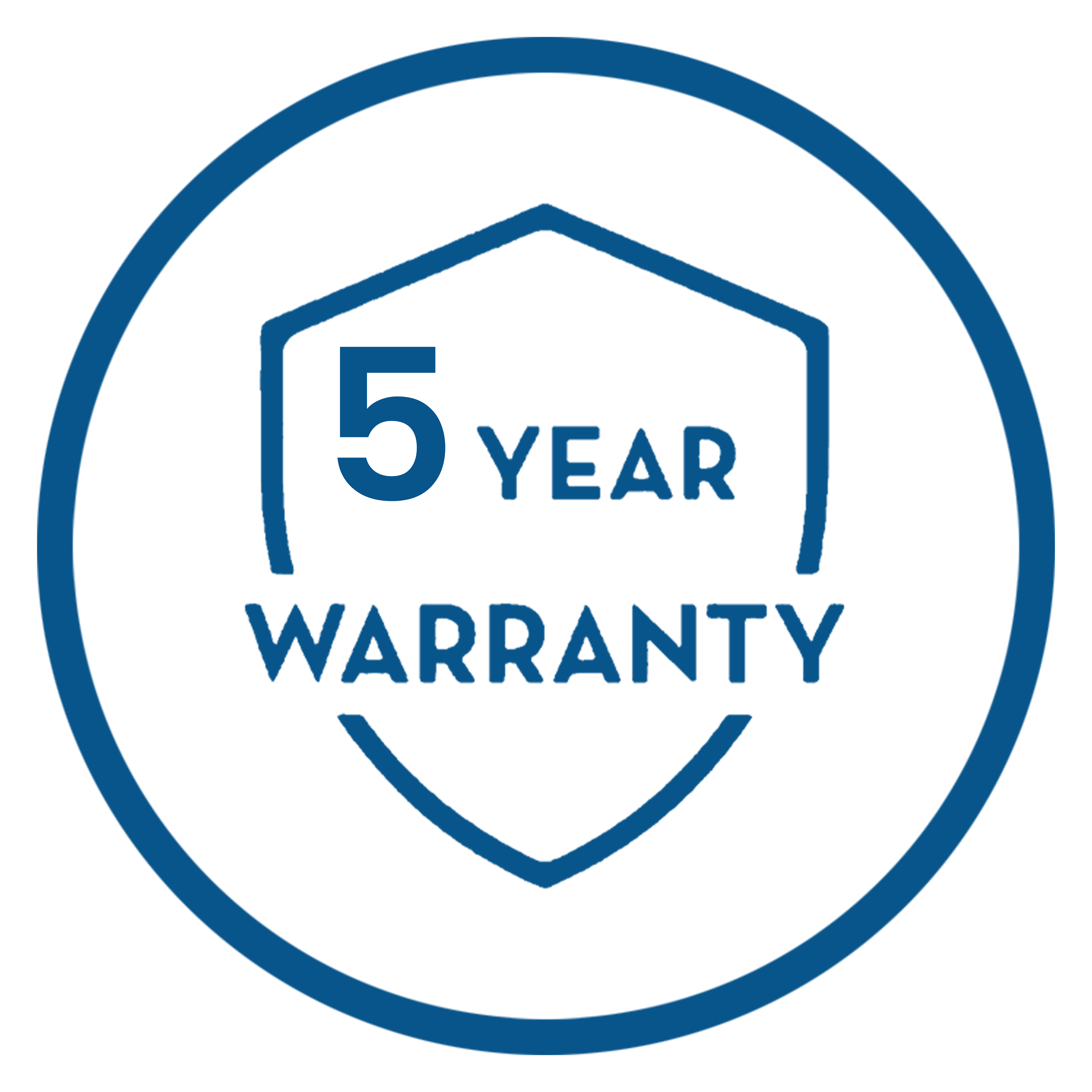 5 Years Burner and Glass Warranty
