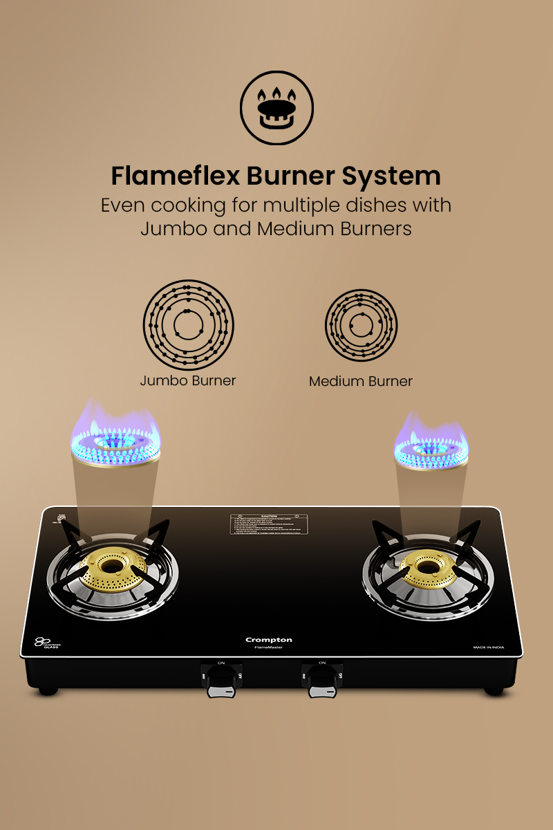 Inter-Lock Burner Design