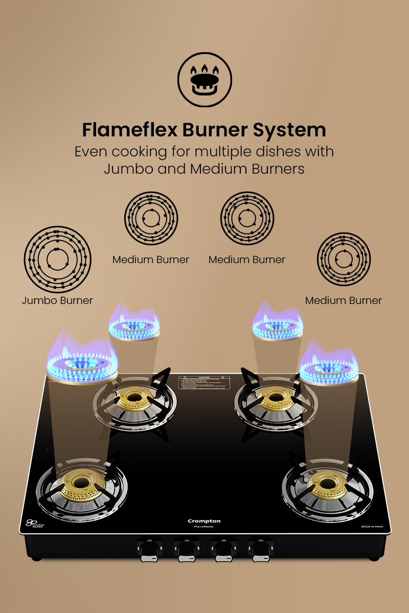 Inter-Lock Burner Design
