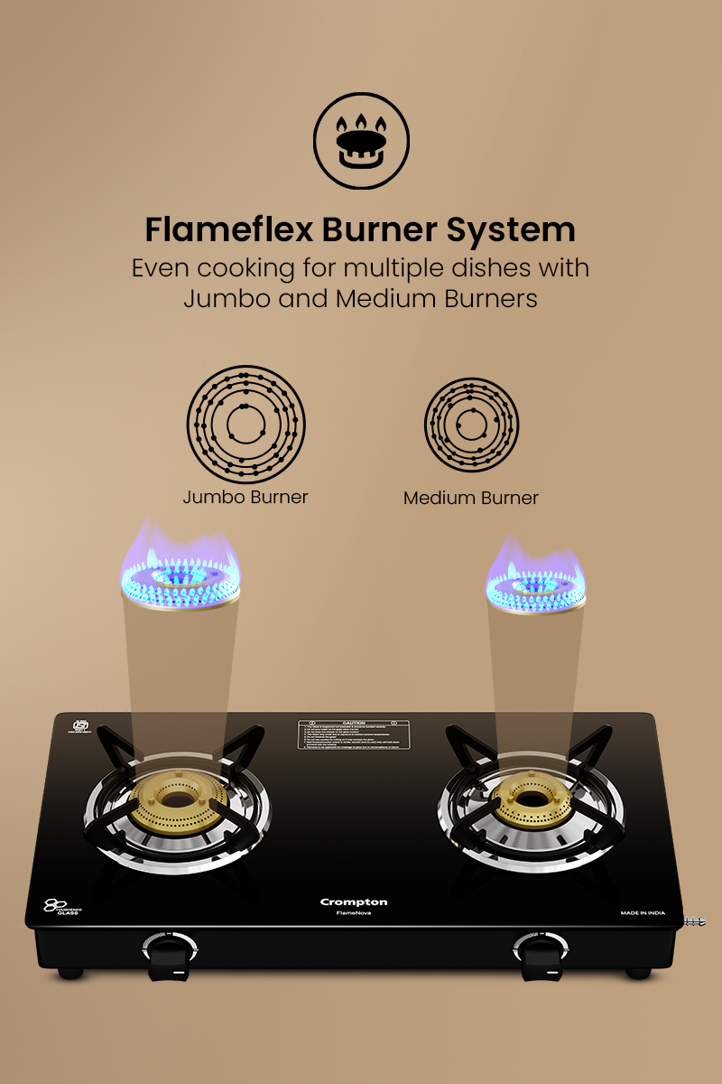Inter-Lock Burner Design