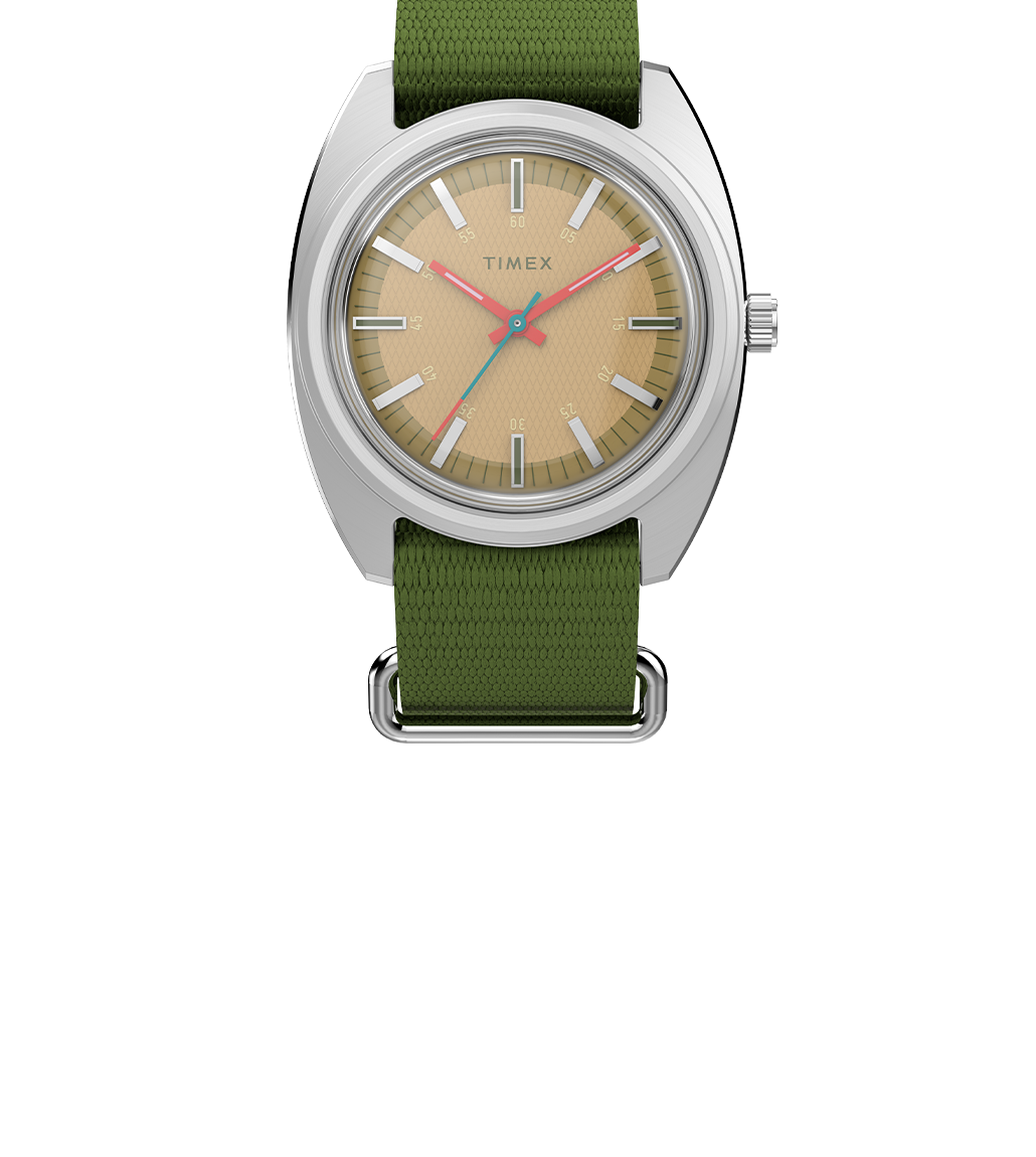 Timex x Worn and Wound Fabric Strap Watch