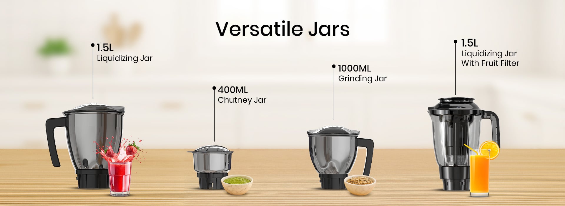 Versatile Jars