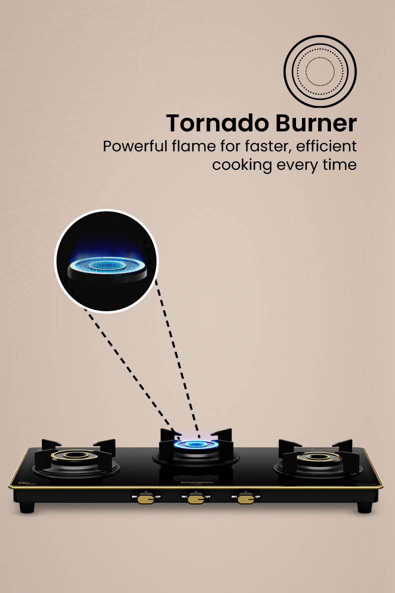 Inter-Lock Burner Design