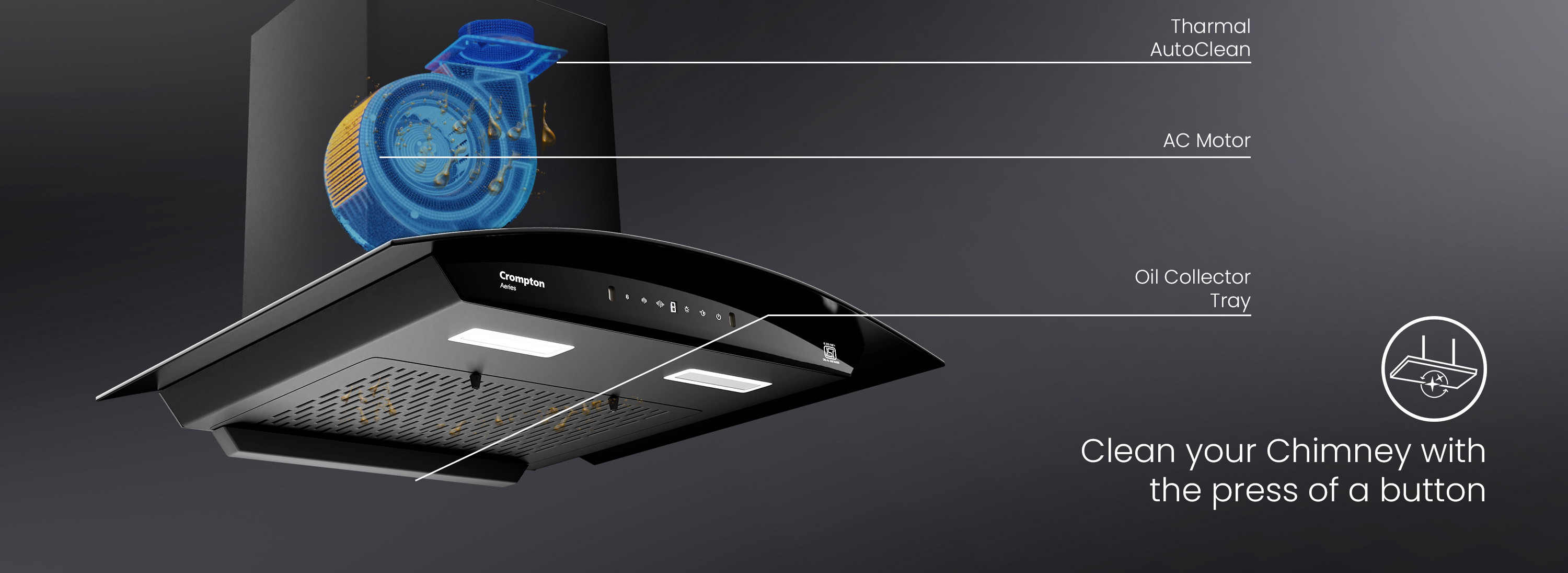 Automatically Cleans Itself Every 30 Hours of Use