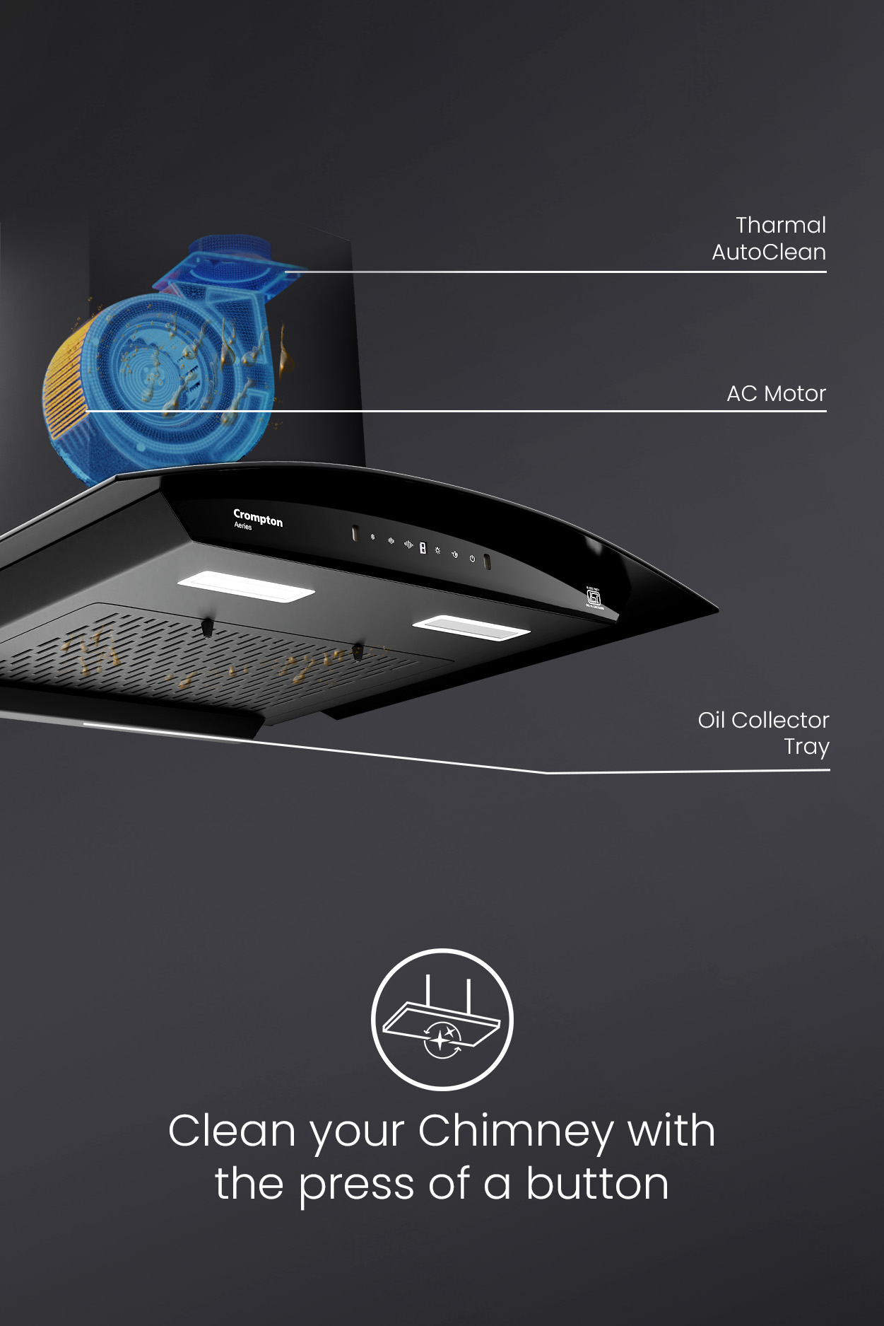 Automatically Cleans Itself Every 30 Hours of Use