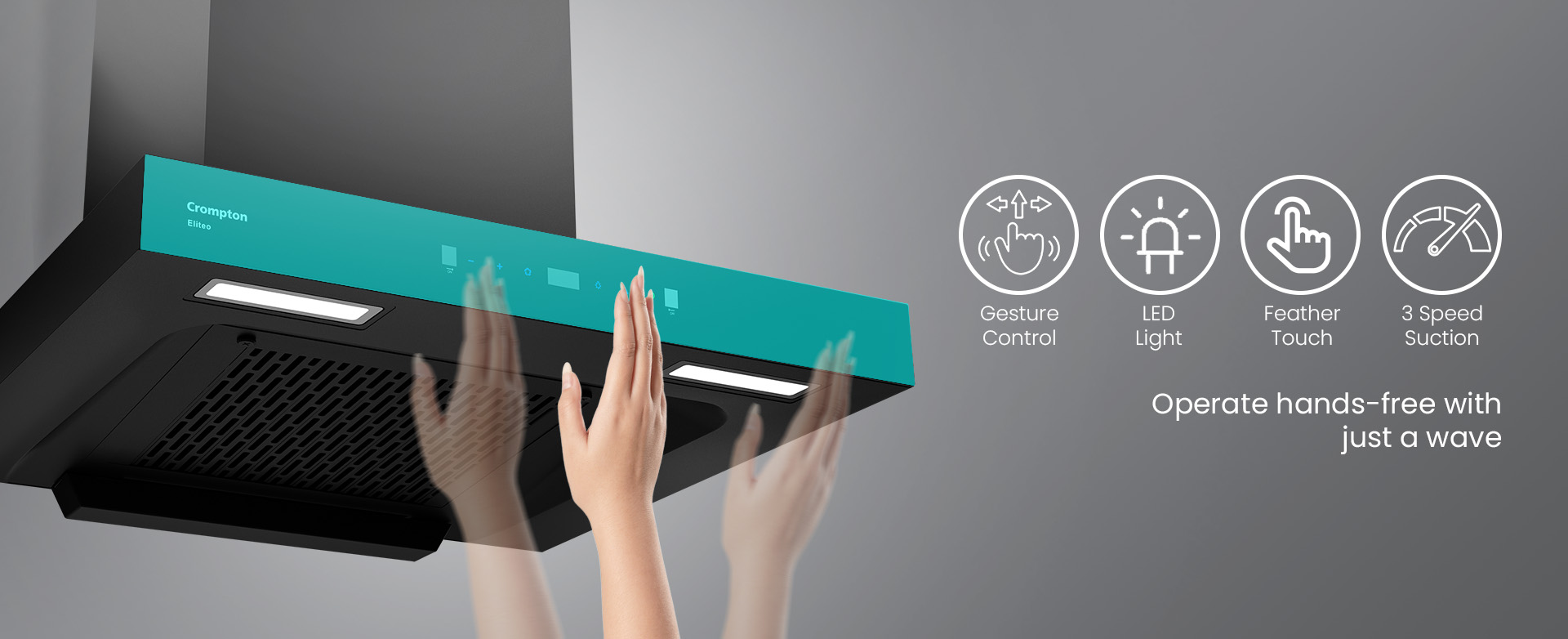 Operate Hands-free with Just a Wave