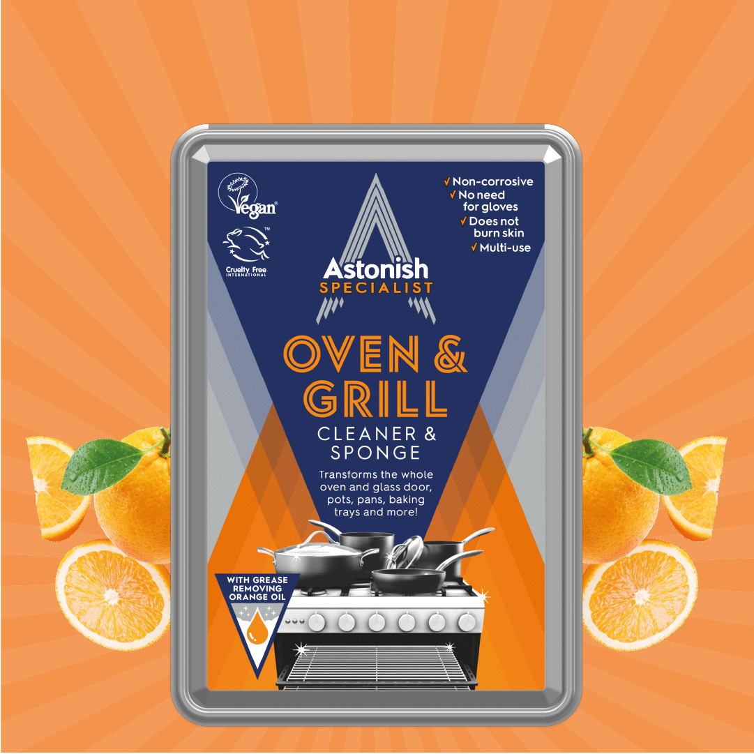 Get Your Oven & Grill Gleaming with Astonish! 🎉 Rollover