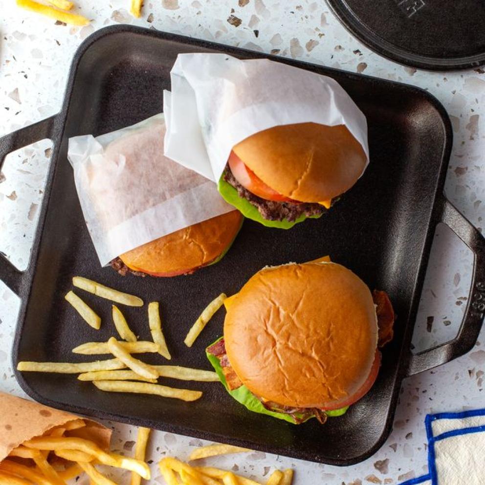 Smash burgers