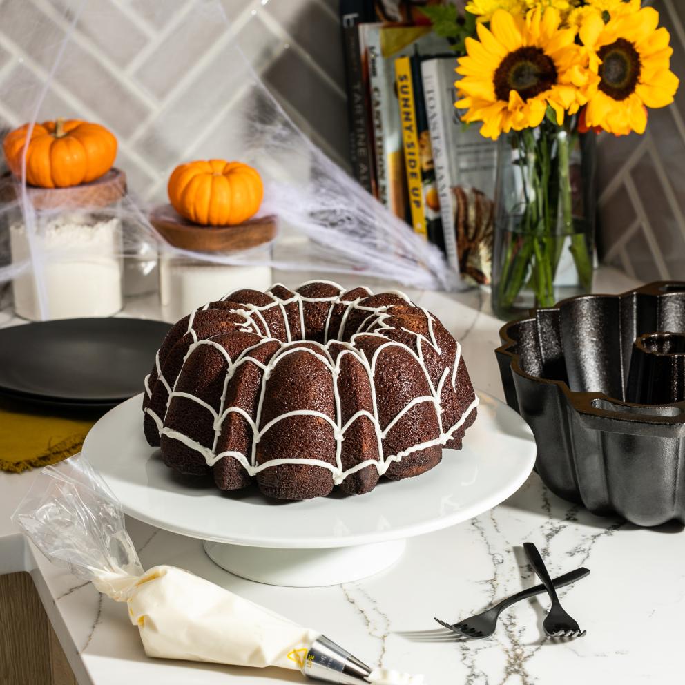 Decorated Fluted Cakes