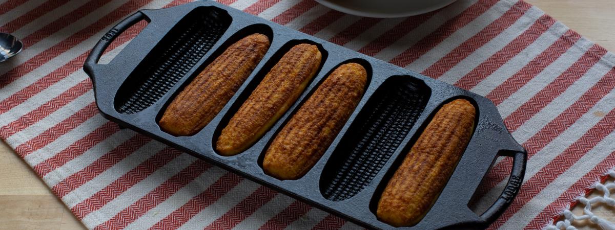 Cast Iron Cornstick Pan