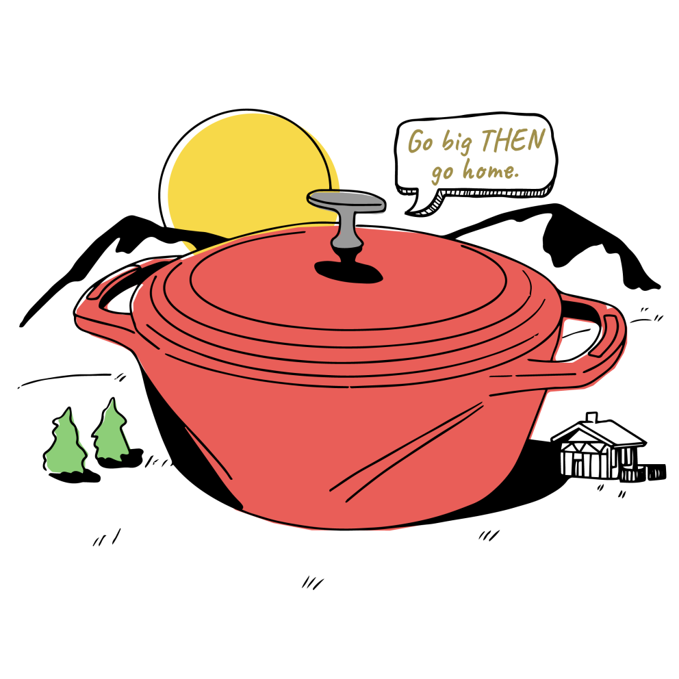 Hosting Tips, from our Cast Iron Pans