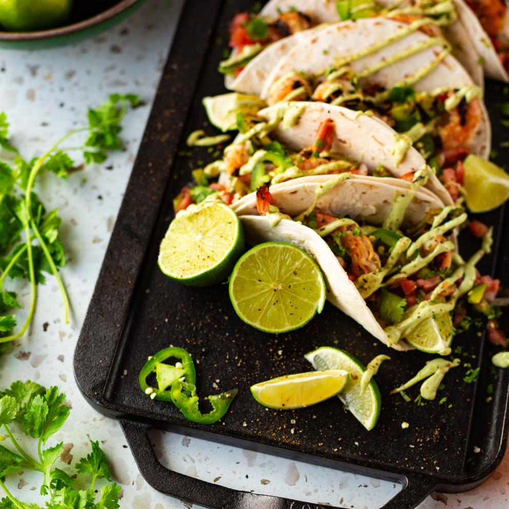 Recipe of the Month Shrimp Tacos