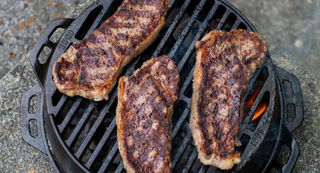 Cast Iron Kickoff Grill