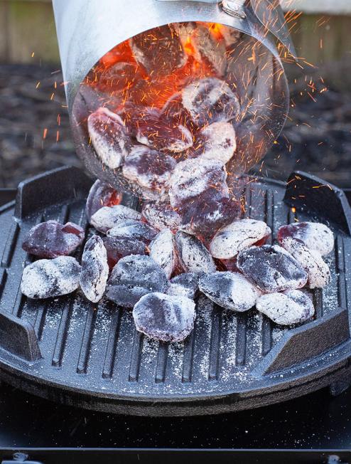 Introducing the Cast Iron Kickoff Grill
