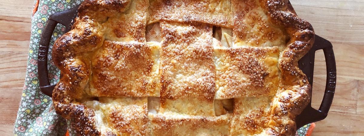 Apple Pie with Cheddar Crust Recipe