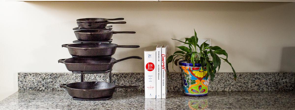 This is How Lodge Employees Store Their Cast Iron Cookware