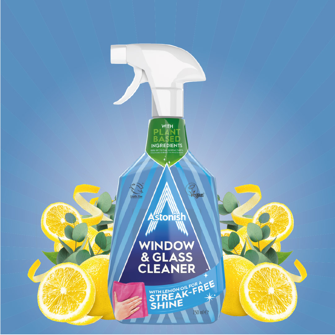 Let the Sunshine in with Astonish Window & Glass Cleaner! 🌞✨ Rollover