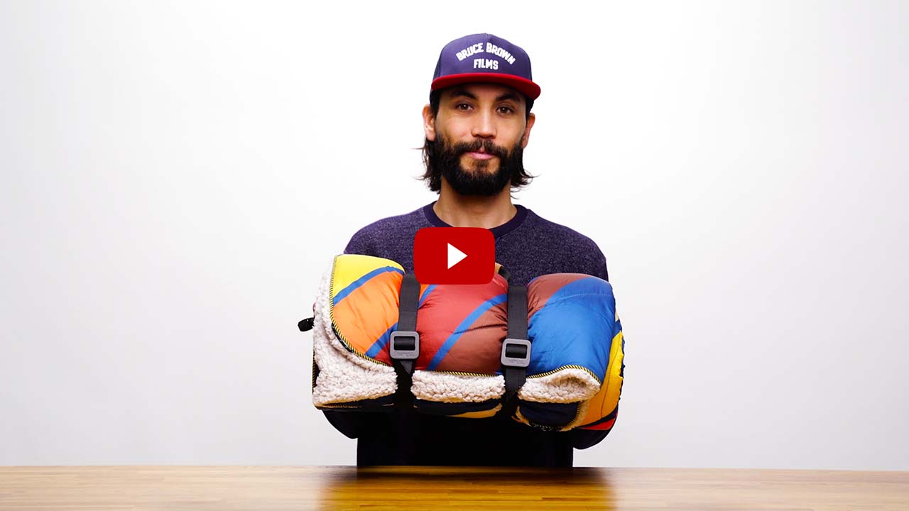 Sherpa Puffy Blanket Deepwater Rumpl